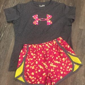 Under Armor short set